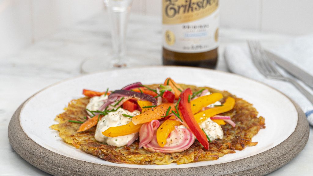 Rårakor med chevre-kräm